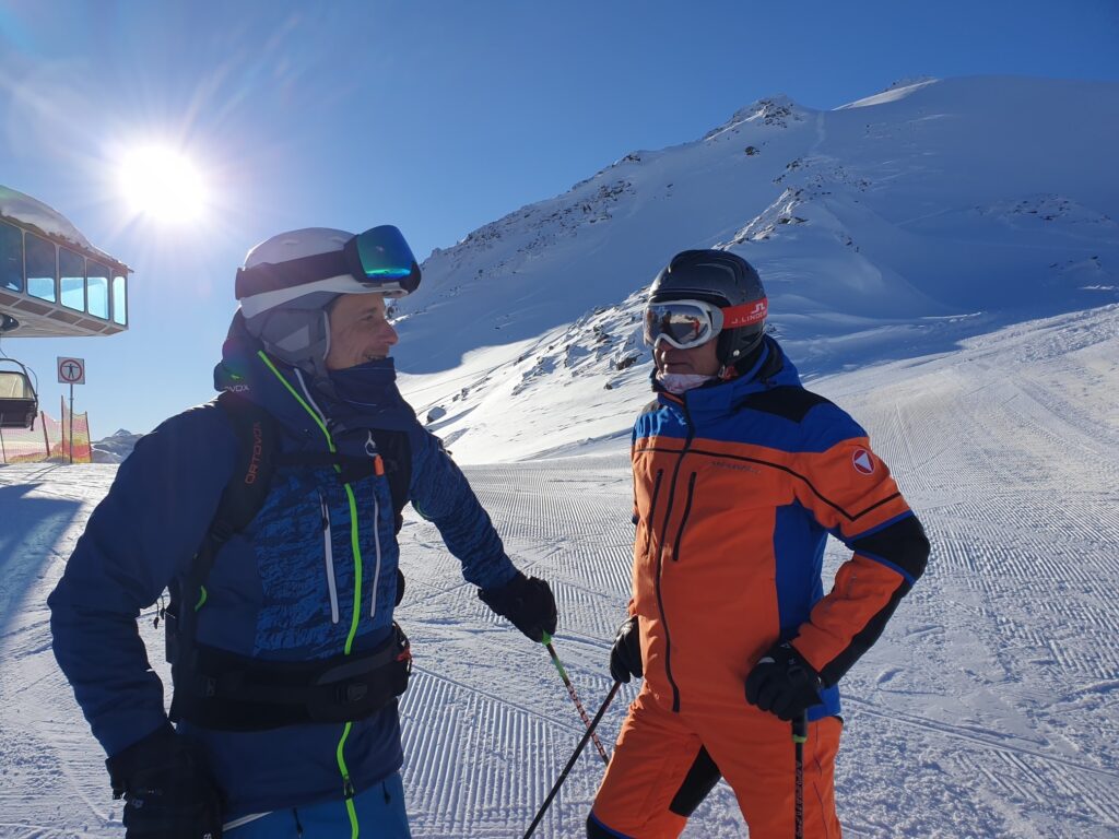 Marc Girardelli im Gespräch auf der Skipiste über Fitness ab 60.